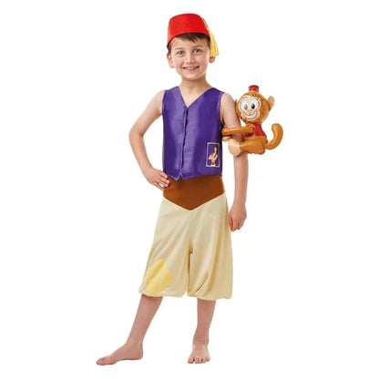 Halloween Prince Aladdin Costume Boys Fairy Tale Anime Role Play Outfits Party Dress Up
