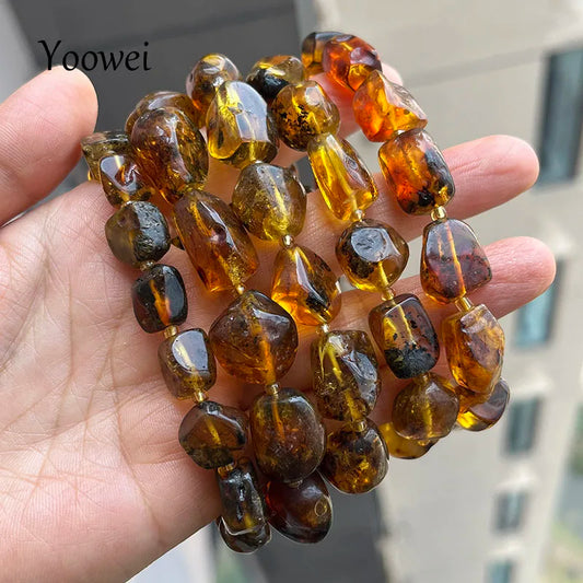 The Plant Amber Bracelet – Nature's Fragrance on Your Wrist