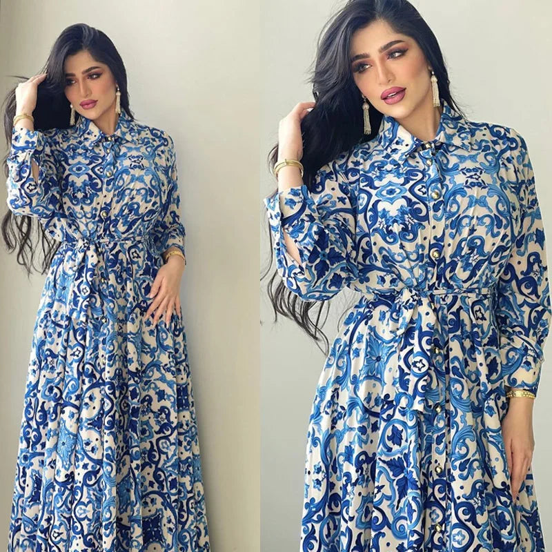 Lace & Legacy – Embroidered Party Abaya for the Arab Woman in America