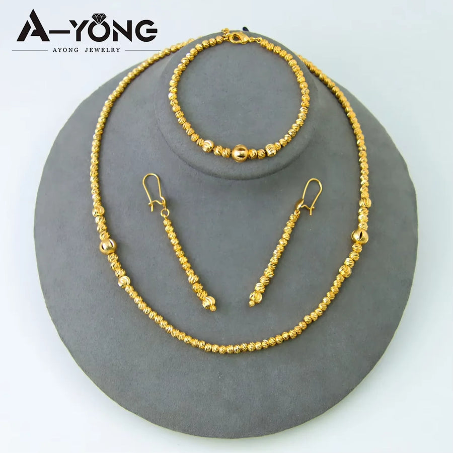 Bridal Gold of Arabia – 24K Gold Plated Wedding Jewelry Set for the Arab Woman in America