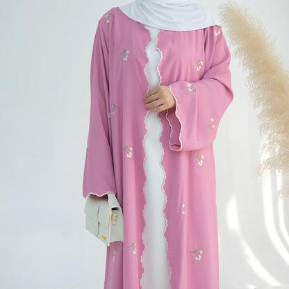 Eid Embroidered – The Cardigan Abaya for the Muslim Woman in America