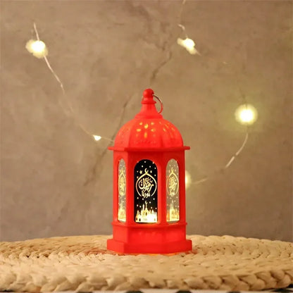 LED Ramadan Lantern Decorations Islamic Muslim Party Decorations Ramadan Wind Lanterns Holiday Decorations Party Gifts