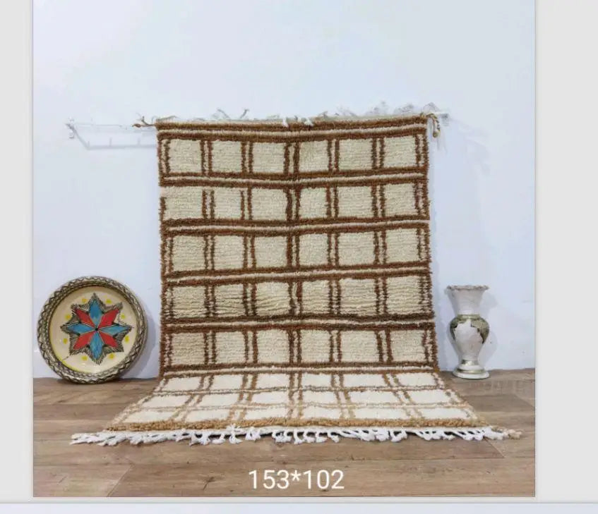 The Atlas Weave – Authentic Handmade Moroccan Berber Wool Rug