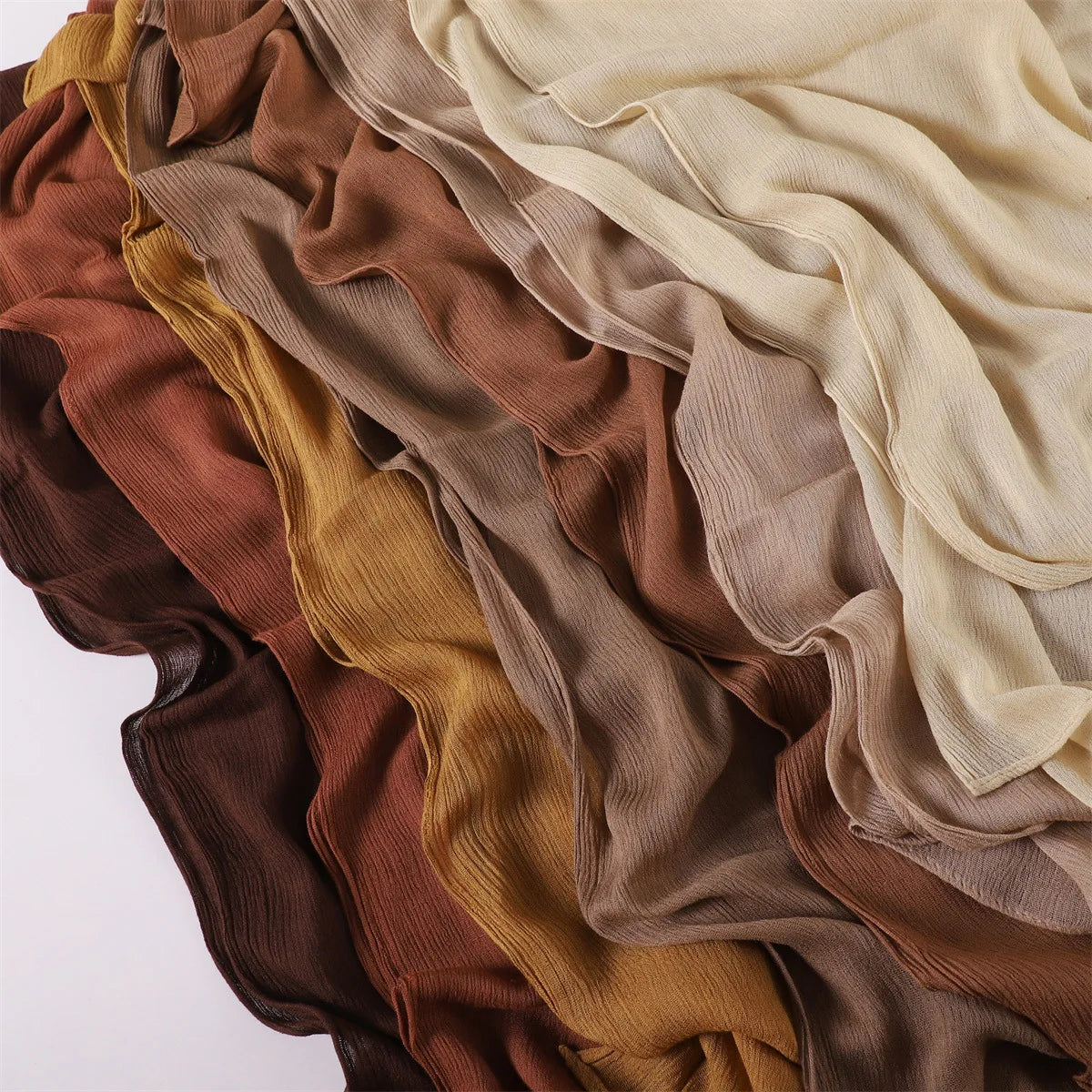 The Crinkle Rayon Hijab – Effortless Elegance, All-Day Comfort