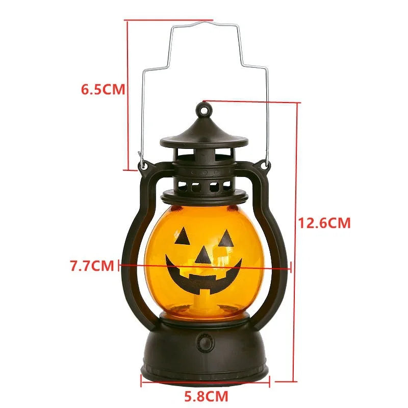 Candle Holders lantern for Table Retro Flameless Lamp Desktop Candlestick Chandelier Christmas New Year Home Decor