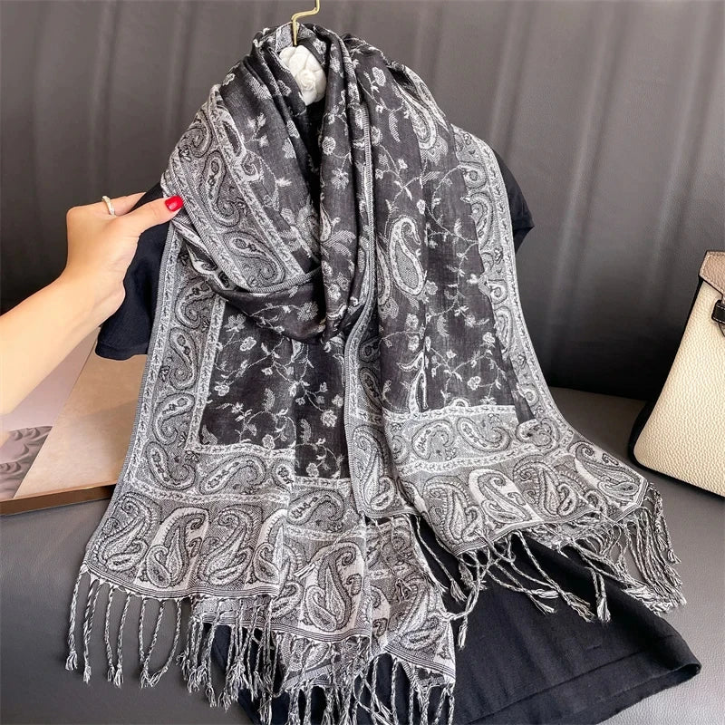 The Pashmina Touch – Cashmere Hijab Wrap for the Muslim Woman in America
