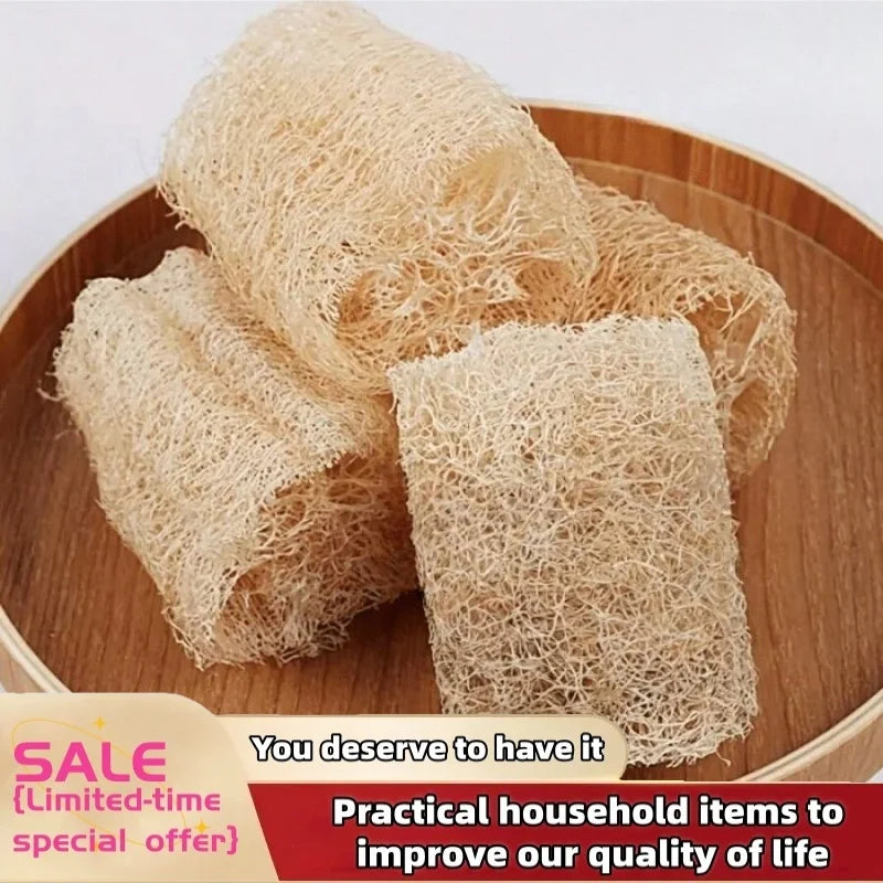 The Natural Loofah – Multi-Purpose Body & Kitchen Scrubber (1-2 Pcs)