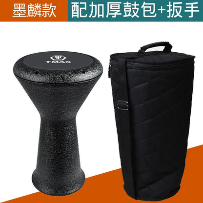 Tmax 8.5 Inch Arabic Drums Aluminum Casting Drum Cavity Middle Eastern Drum Belly Dance Accompaniment Musical Instruments