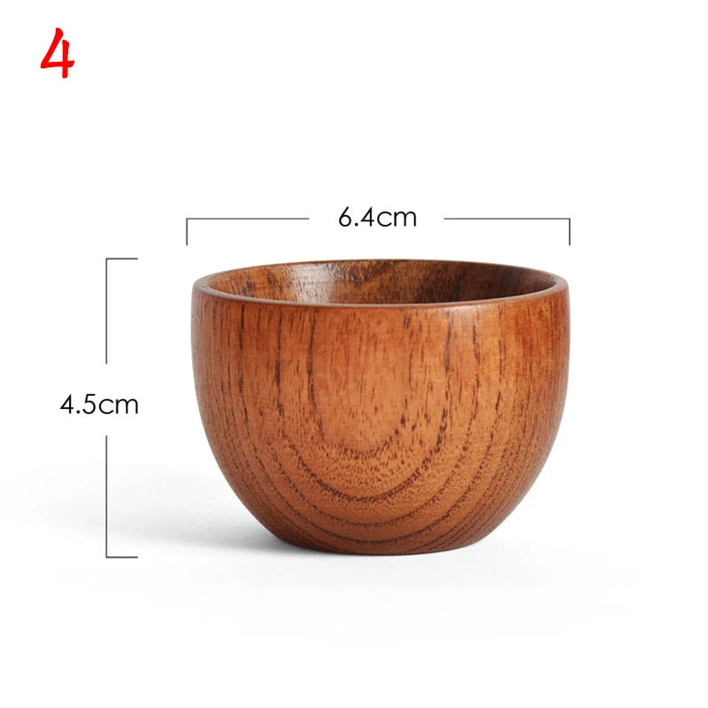 Handmade Spruce Wood Cups – Natural Big Belly Mug for Tea, Coffee & Milk