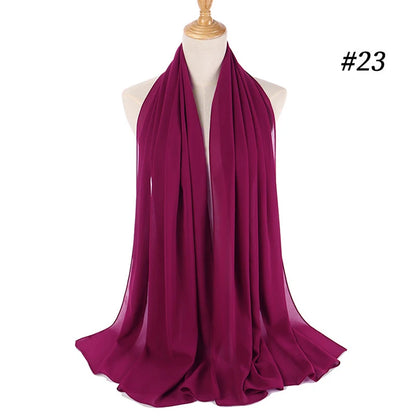 The Bubble Chiffon Hijab – Light as Air, Bold in Style
