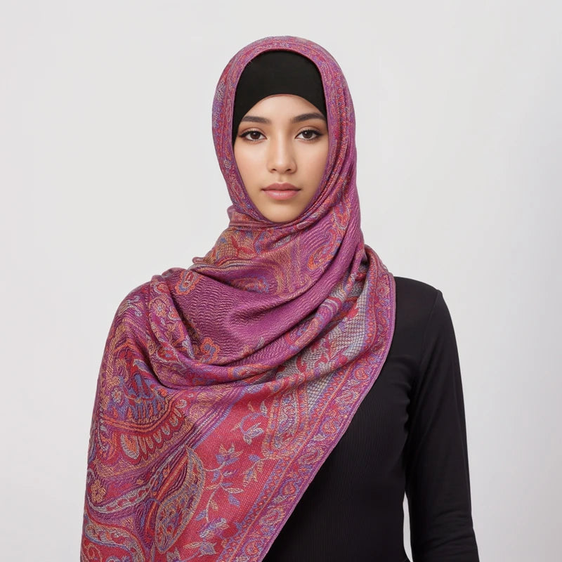The Pashmina Touch – Cashmere Hijab Wrap for the Muslim Woman in America