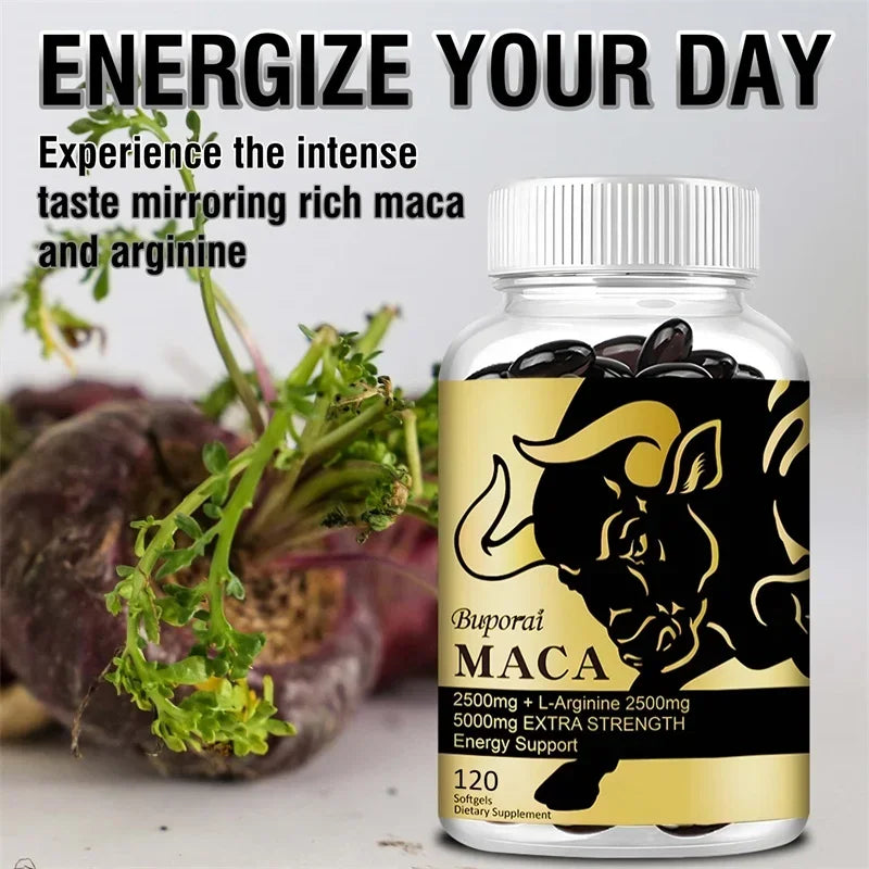 Maca Root Supplement - support Endurance, Relieve Fatigue and Promote Muscle Growth