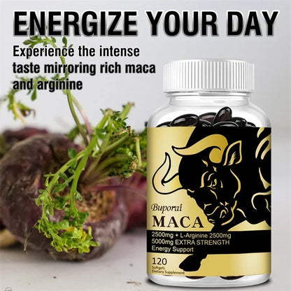 Maca Root Supplement - support Endurance, Relieve Fatigue and Promote Muscle Growth