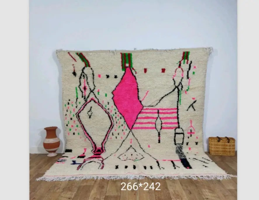The Atlas Weave – Authentic Handmade Moroccan Berber Wool Rug