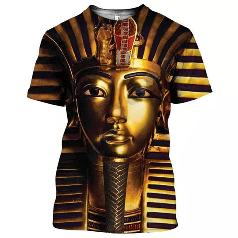 Eye of Horus 3D T-Shirt – Unisex Egyptian Pharaoh Print for Men, Women & Kids