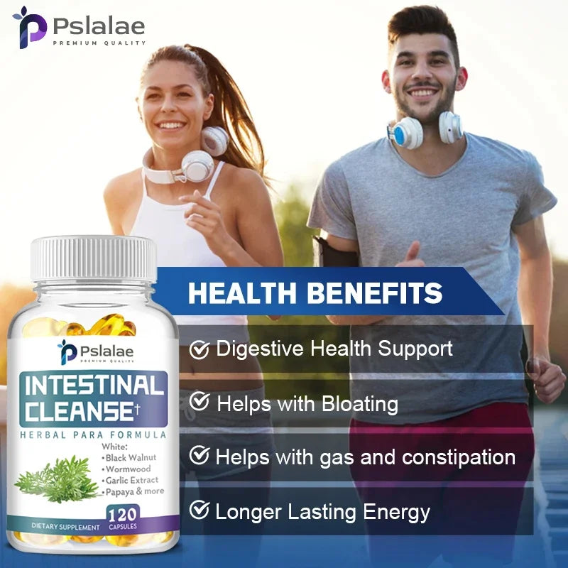 Intestinal Cleanse - Relieve Constipation, Cleanse The Body, and Support Regular Bowel Movements