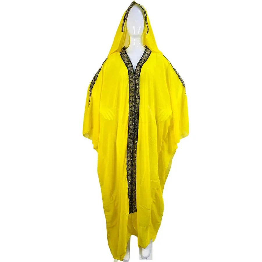 Desert Wings – The Bat-Sleeve Farasha Kaftan for the Muslim Woman in America