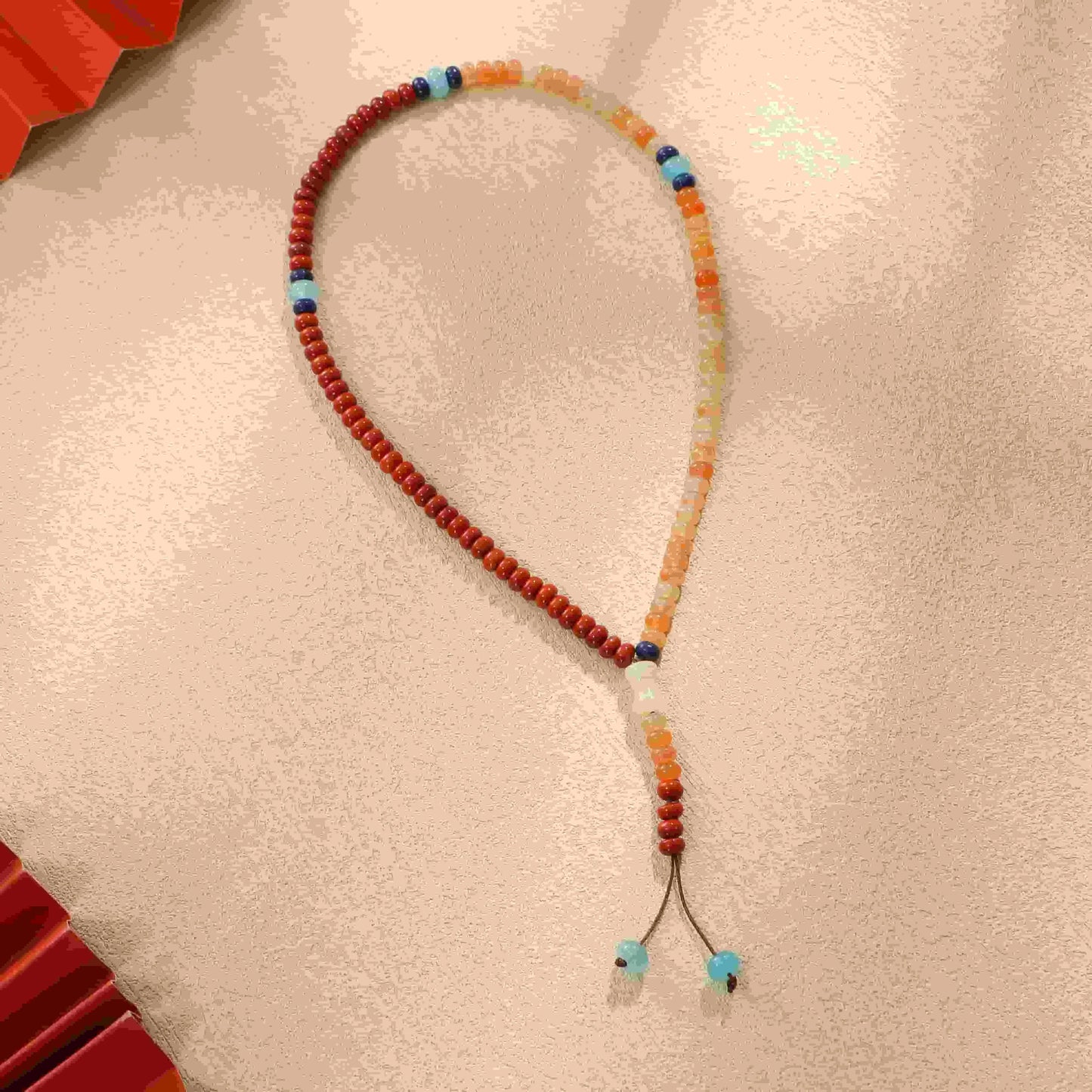 Islamic Prayer 99 Beads Tasbih, Natural Stone Misbaha Tasbeeh for Unisex Adults with Gift Box