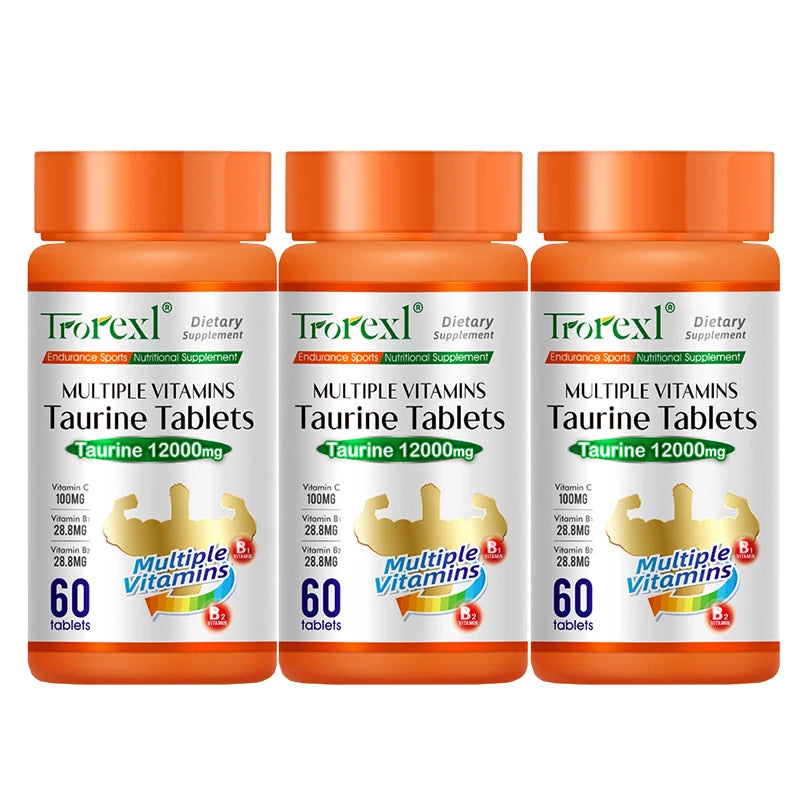 Multiple Vitamins Taurine Tablets for Energy boost, fatigue relief, and enhance physical strength