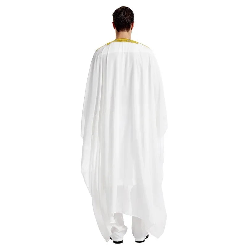 Eid Fitr Open Abaya – Men's Moroccan & Turkish Islamic Prayer Robe