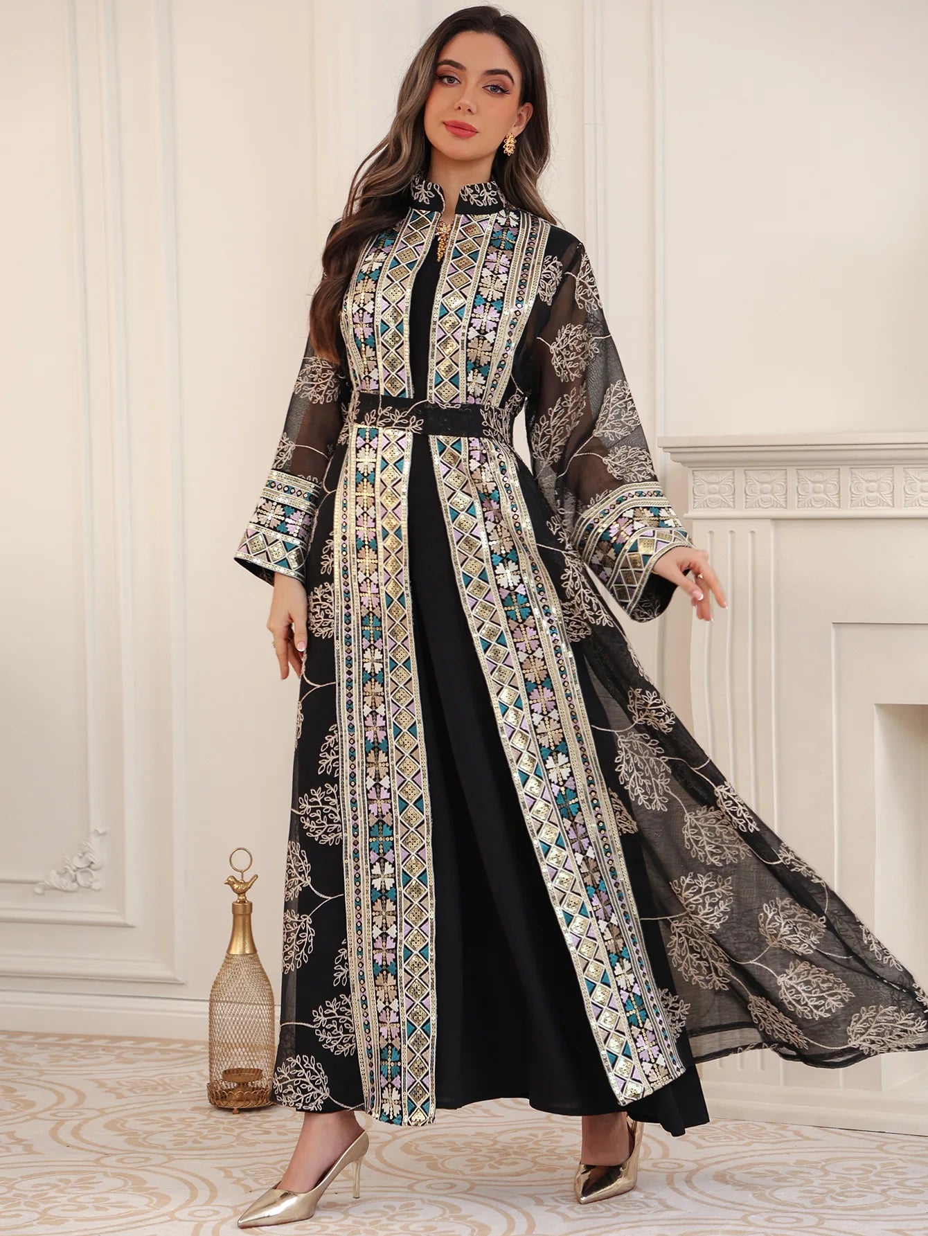 The Eid Ensemble – 2-Piece Kaftan Set for the Muslim Woman in America