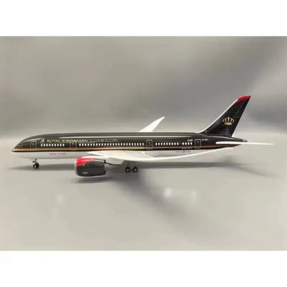 Royal Jordanian B787 Model 1:130 – Light & Wheel Diecast Resin Aircraft Display