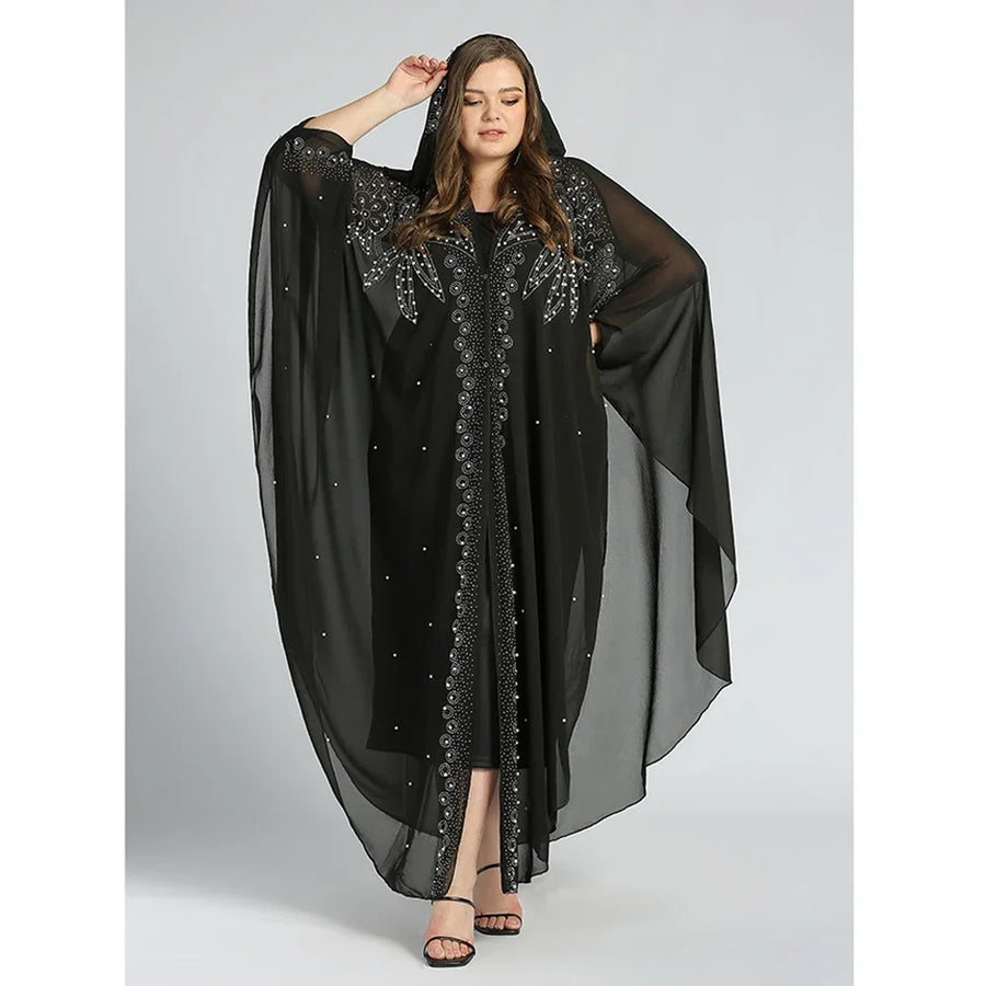Desert Wings – The Bat-Sleeve Farasha Kaftan for the Muslim Woman in America