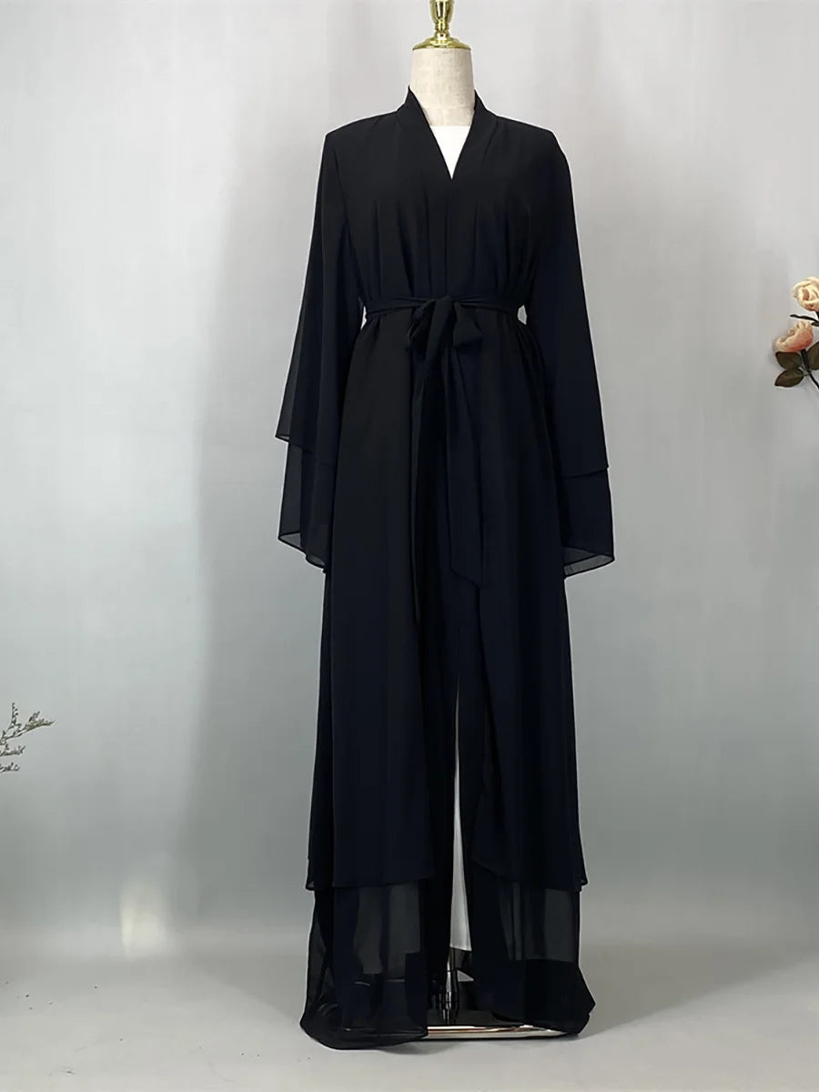 Ramadan Chiffon – The Open Abaya for the Muslim Woman in America