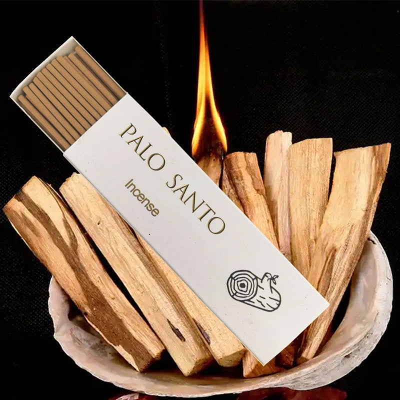 30 High-Grade Palo Santo & Sage Sticks – Natural Aromatherapy for Yoga & Meditation