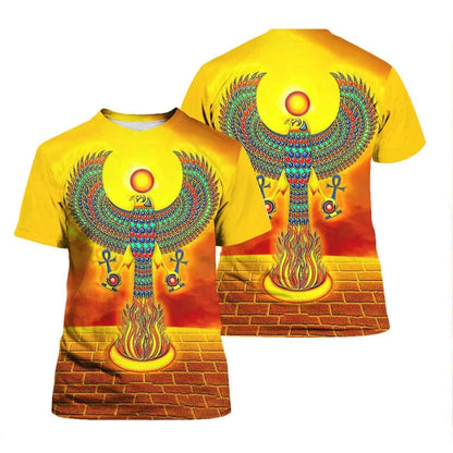 Anubis 3D T-Shirt – Men's Ancient Egyptian Pharaoh Print, Summer Casual Tee