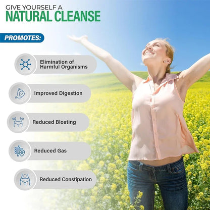 Intestinal Cleanse - Relieve Constipation, Cleanse The Body, and Support Regular Bowel Movements