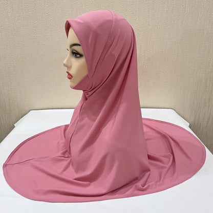 The Amira Pull-On Hijab – Full Coverage, Effortless Modesty