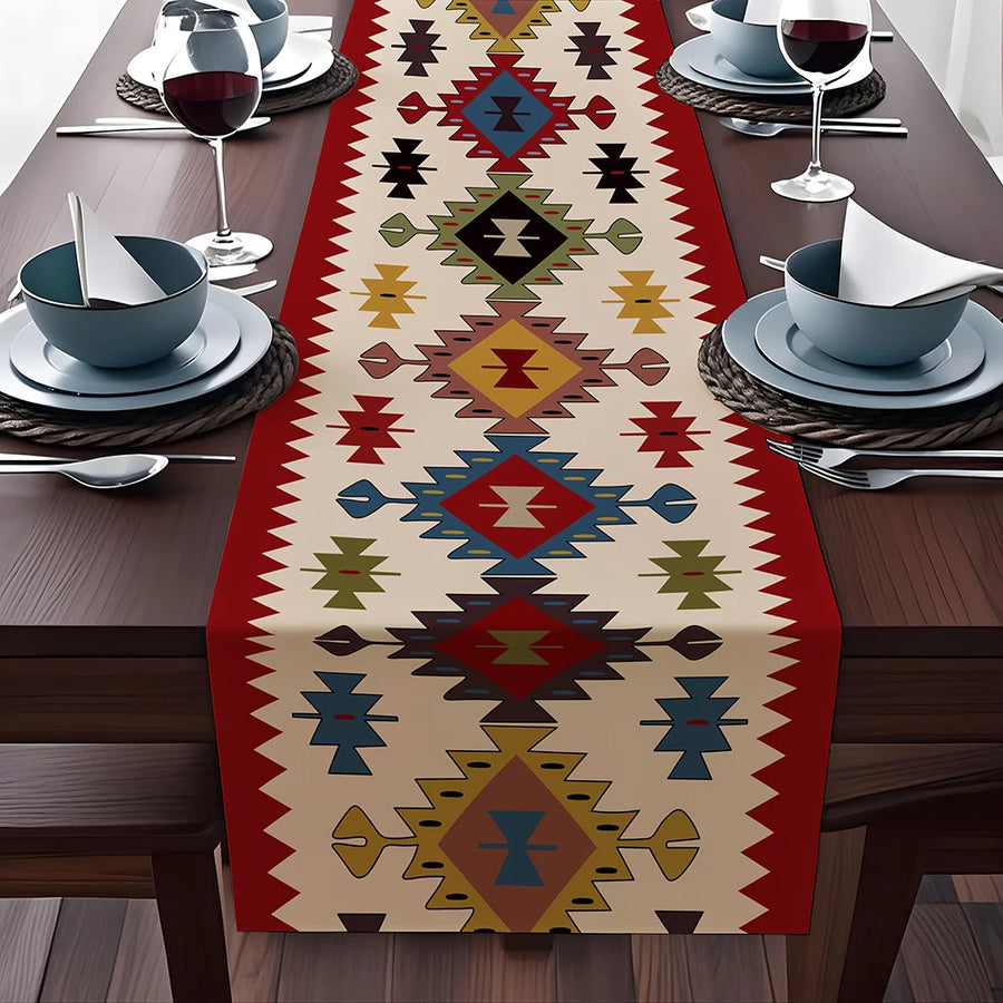 The Universal Boho – Washable Bohemian Table Runner