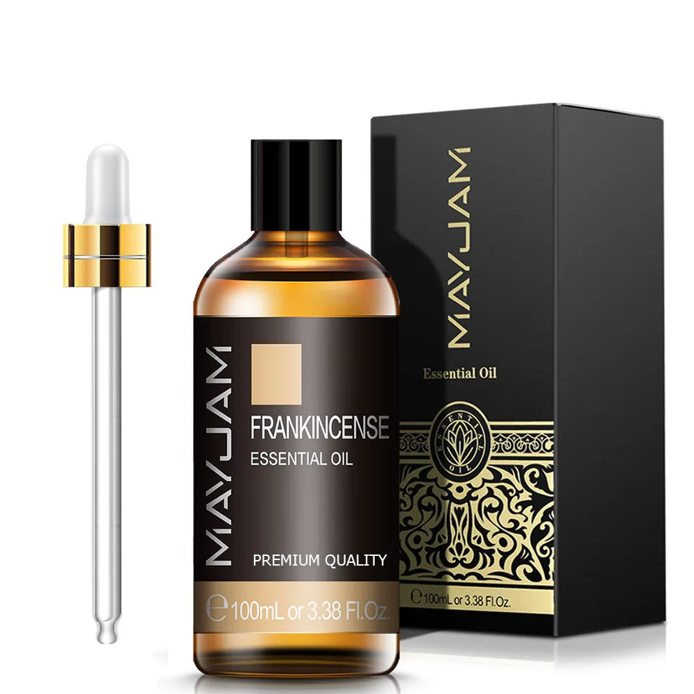 100ml Pure Natural Jasmine Tea Tree Sandalwood Essential Oils Diffuser Plant Lavender Vanilla Rosemary Eucalyptus Essential Oil