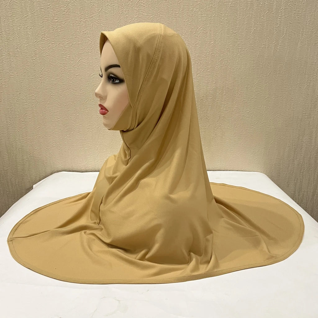 The Amira Pull-On Hijab – Full Coverage, Effortless Modesty
