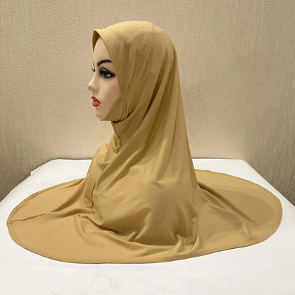 The Amira Pull-On Hijab – Full Coverage, Effortless Modesty