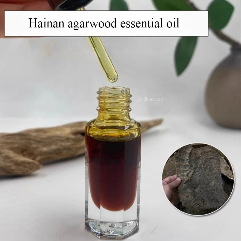Hainan Temple Oil – Supercritical Agarwood for Meditation & Sleep