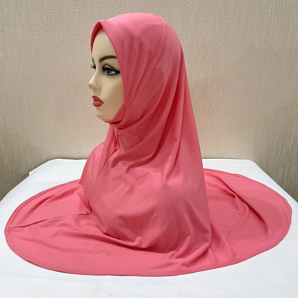 The Amira Pull-On Hijab – Full Coverage, Effortless Modesty