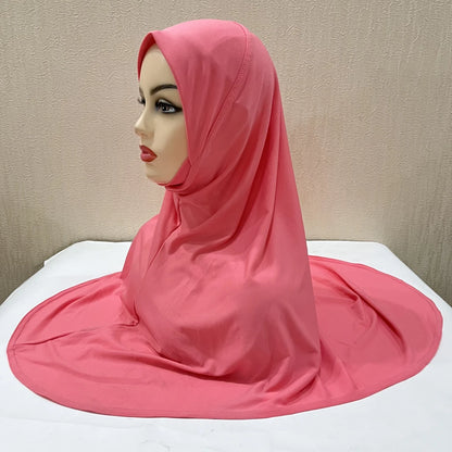 The Amira Pull-On Hijab – Full Coverage, Effortless Modesty