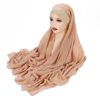 The Chiffon Hijab Set – Grace, Comfort, and Faith in Every Fold