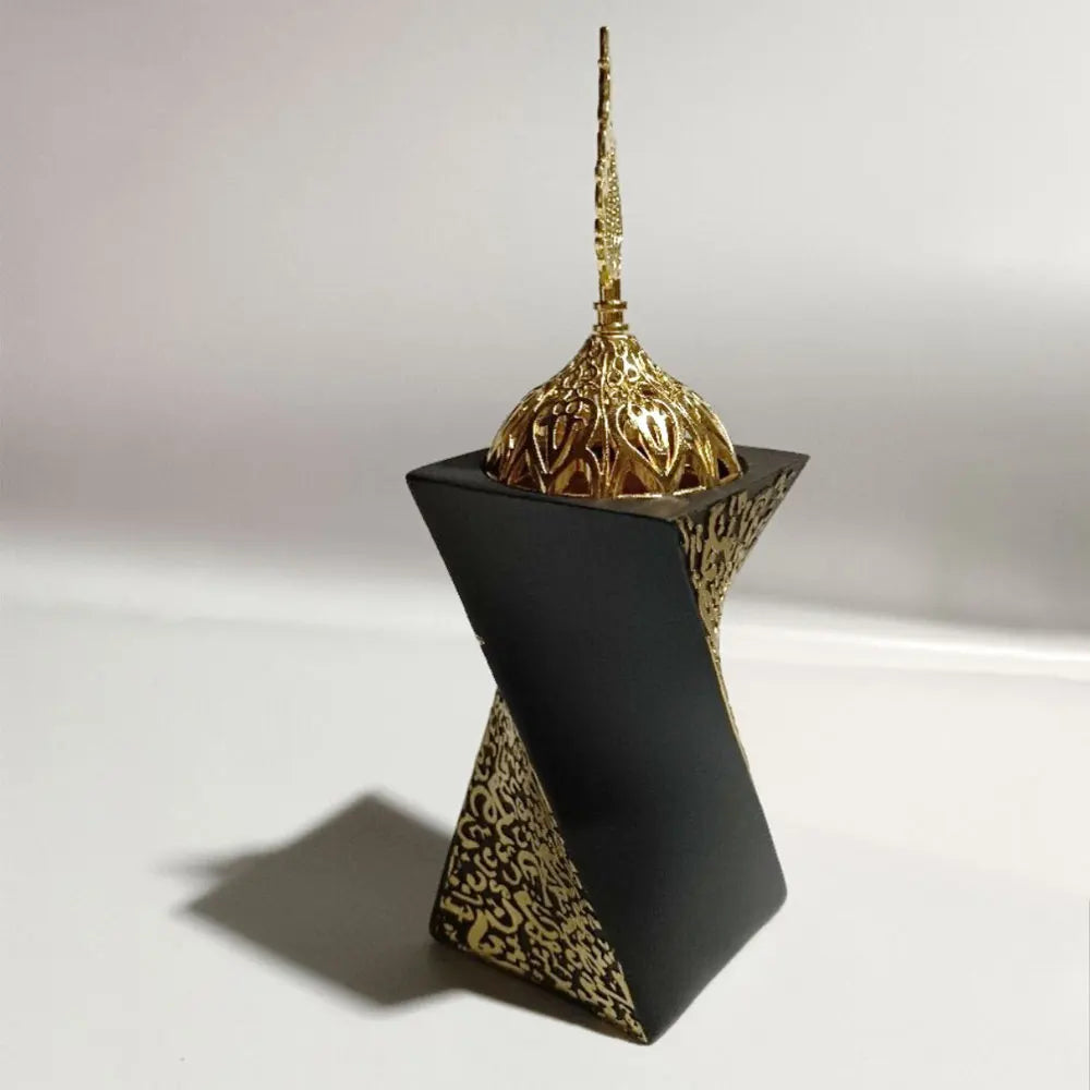 Resin Aromatherapy Stove Luxury Ramadan Decor Rotating Square Craft - Muslim Style Bakhoor Burner & Aromatherapy Diffuser
