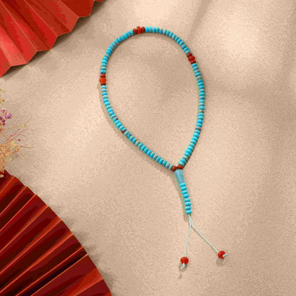 Islamic Prayer 99 Beads Tasbih, Natural Stone Misbaha Tasbeeh for Unisex Adults with Gift Box