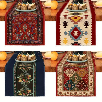 The Persian Farmhouse – Bohemian Linen Table Runner