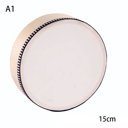 6/7/8/10 Inch Wooden Hand Drum Wood Frame Drum for Children Music Game Convenient Portable Musical Instrument Kid Percussion Toy