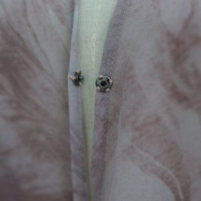 Tie-Dye Summer – The Front Open Abaya with Scarf for the Muslim Woman in America