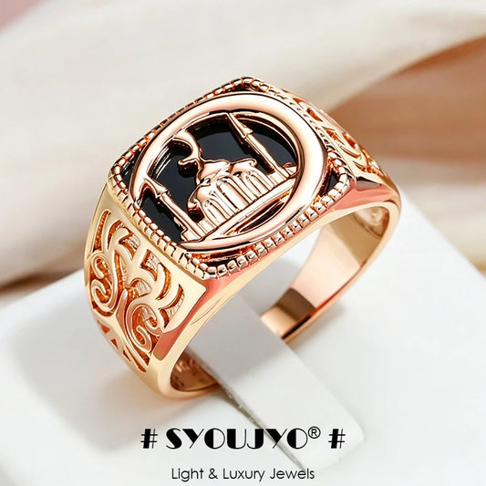 The Castle Signet Ring – A Fortress of Strength on Your Finger