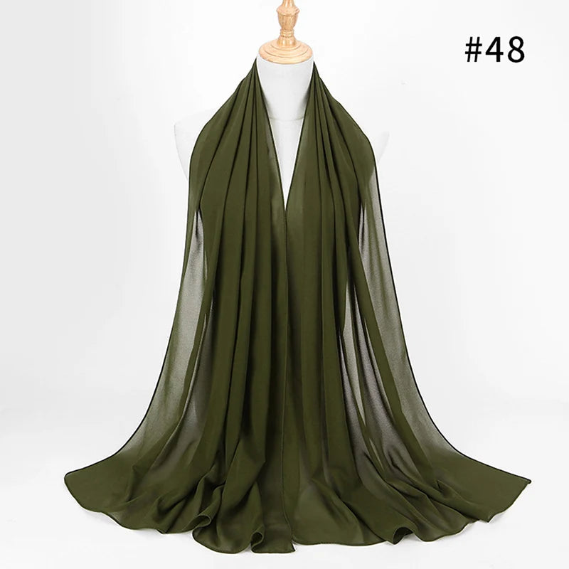 The Bubble Chiffon Hijab – Light as Air, Bold in Style