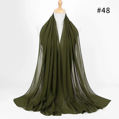 The Bubble Chiffon Hijab – Light as Air, Bold in Style