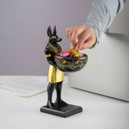 Anubis Guardian of Scales Resin Statue – Egyptian God Collectible Figurine