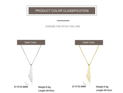 My Shape Palestine Map Pendant Necklaces for Women Men Stainless Steel Hollow Map Necklace Choker Chain Male Jewelry Wholesale